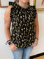 Black Daisy Chain Blouse Shirts & Tops