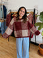 Plaid Pullover Sweater Shirts & Tops