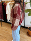 Plaid Pullover Sweater Shirts & Tops