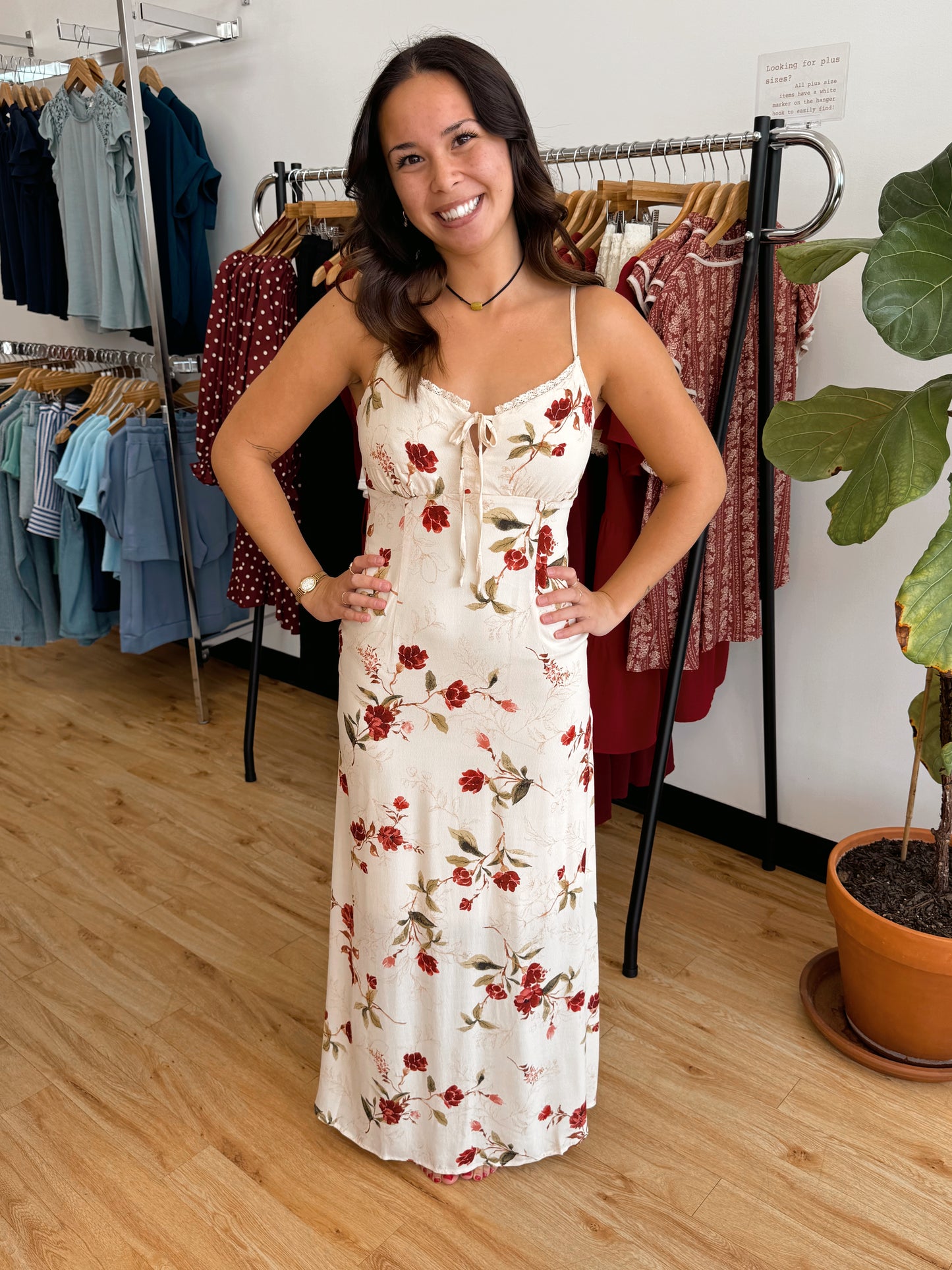 Bloom With Grace Midi Dress