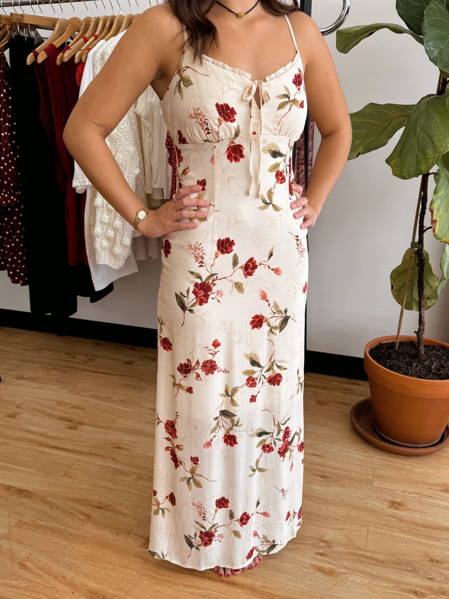Bloom With Grace Midi Dress