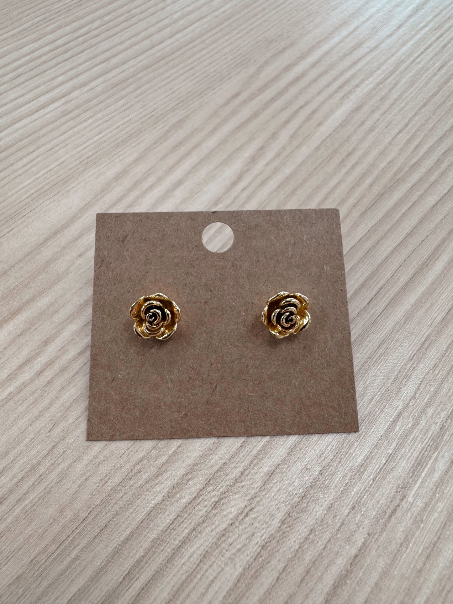 Rose Stud Earrings