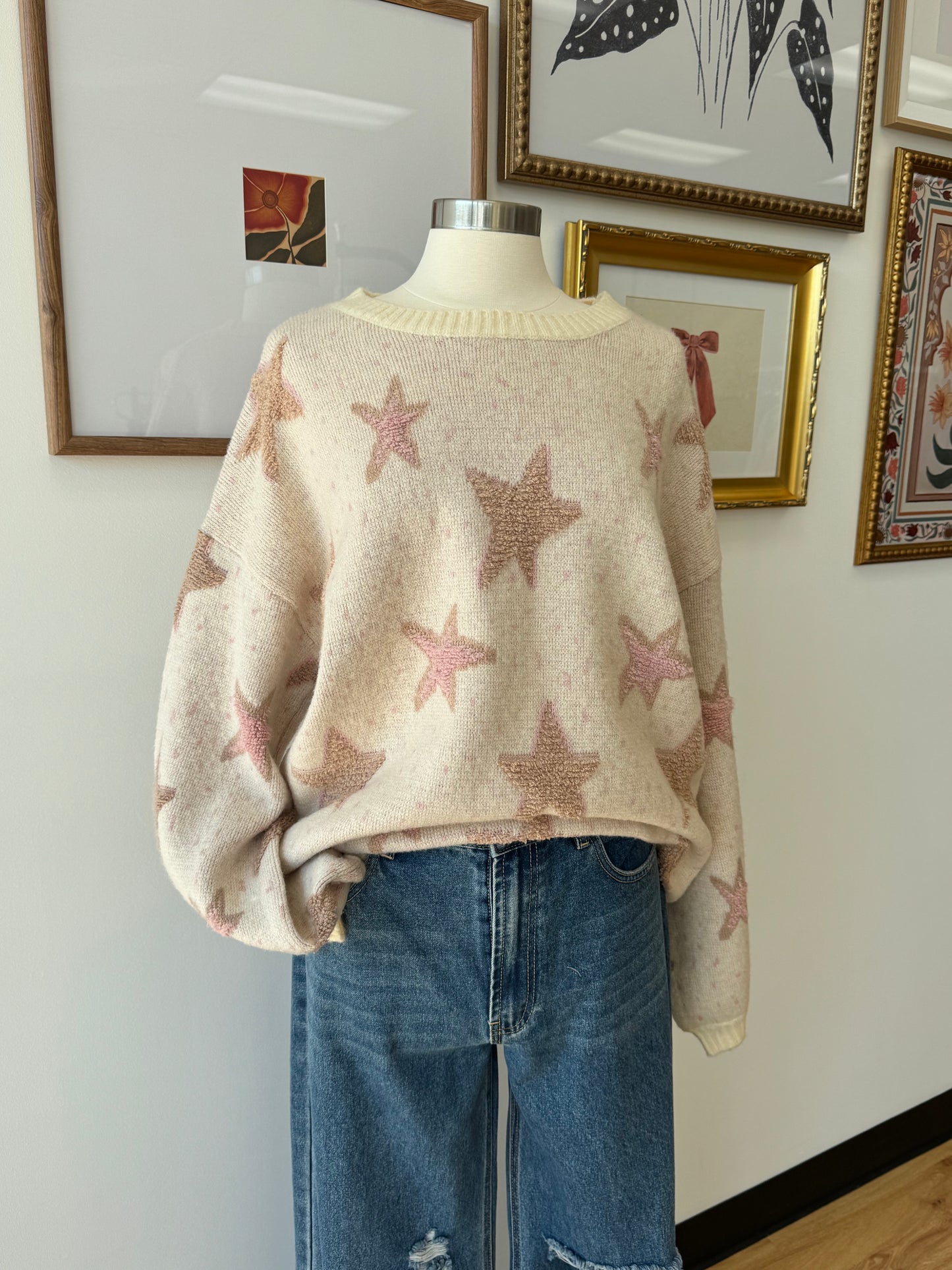 Speckled Sky Sweater