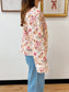 Floral Heart Pocket Jacket Outerwear