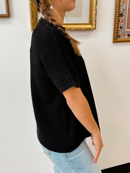 Front Pocket Sweater Top