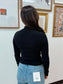 Lettuce Hem Mock Neck Top
