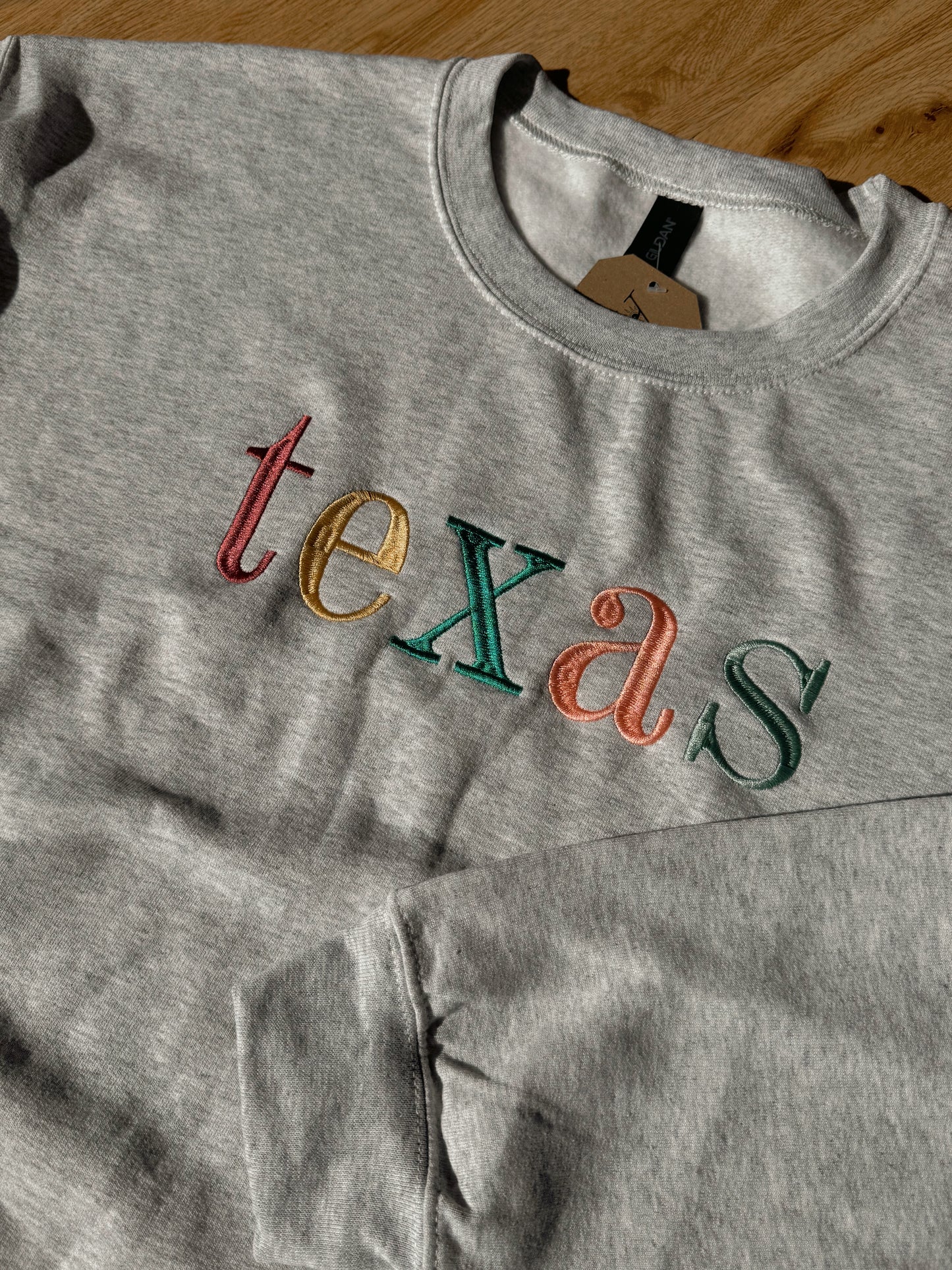 Texas Embroidered Sweatshirt