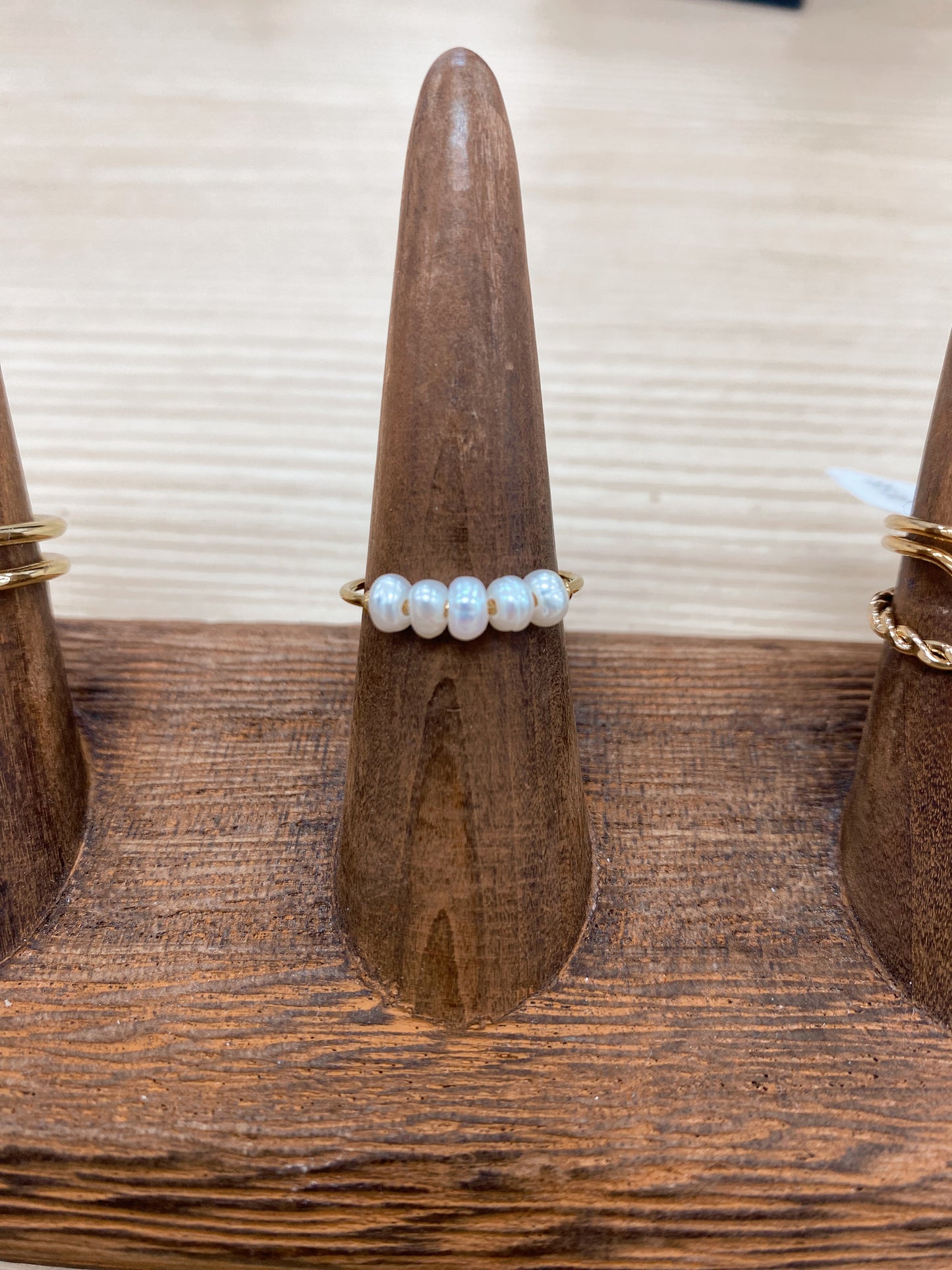 Pearl Beaded Ring