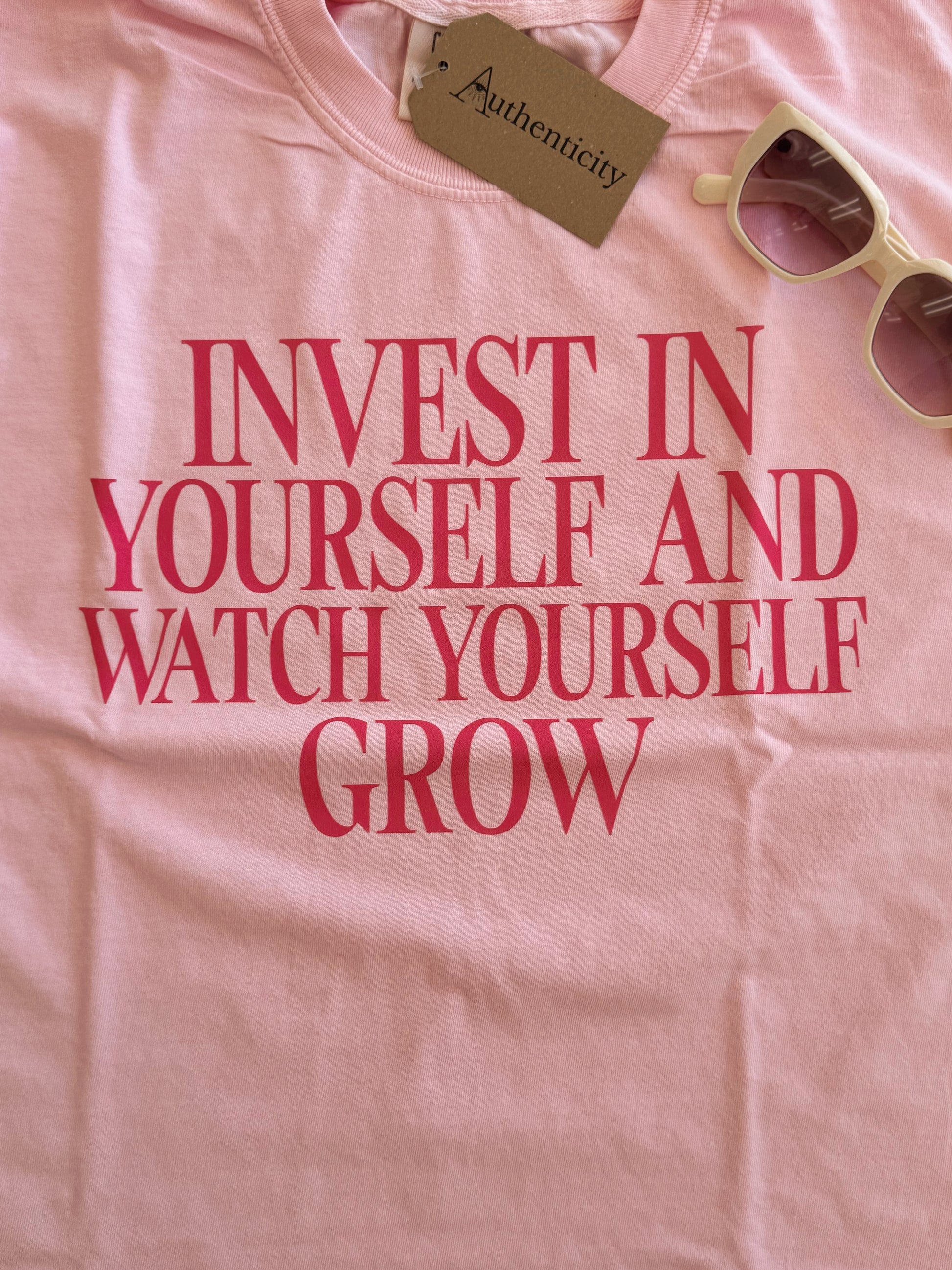 Invest In Yourself Graphic Tee