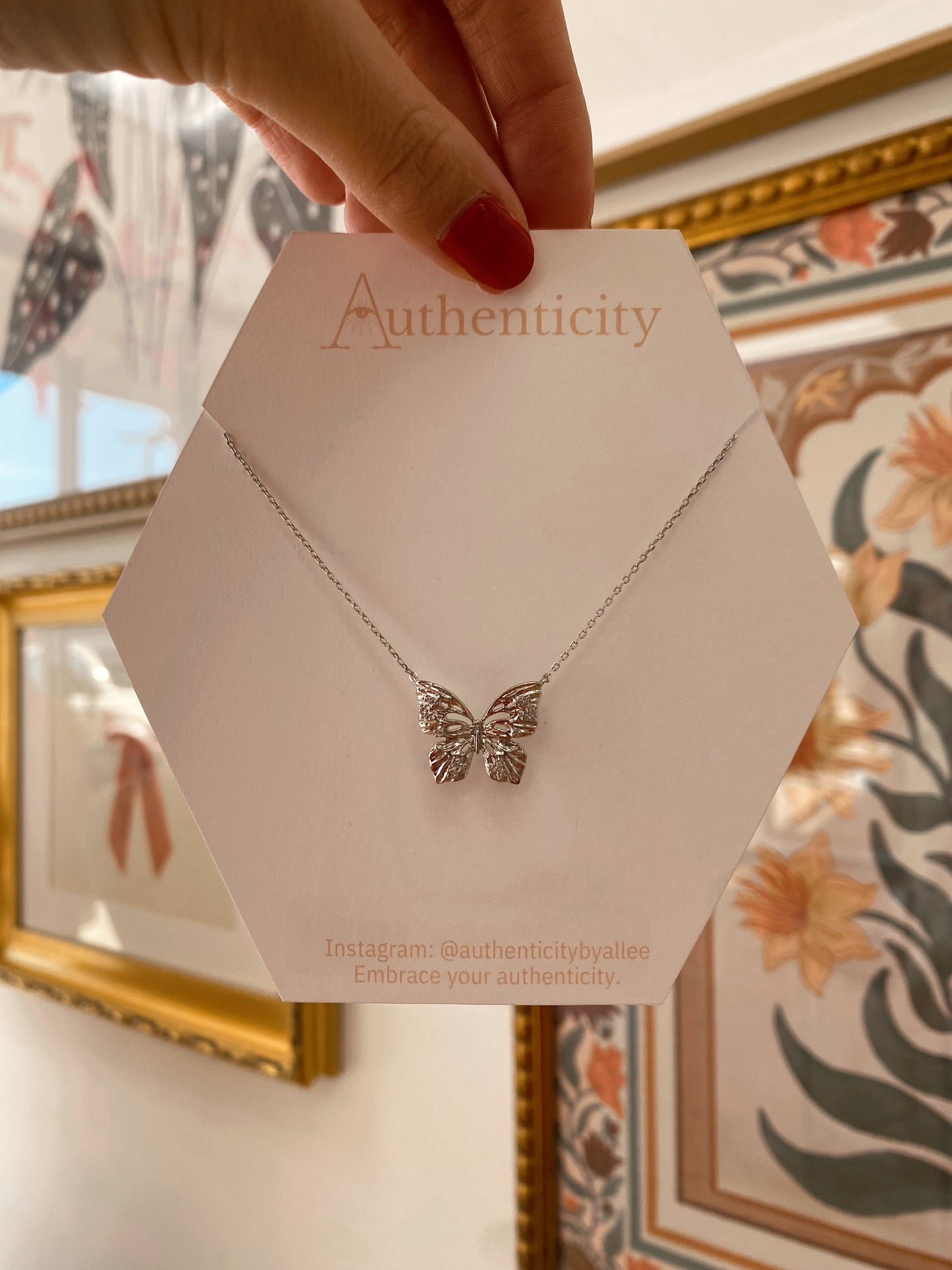 Butterfly Charm Necklace