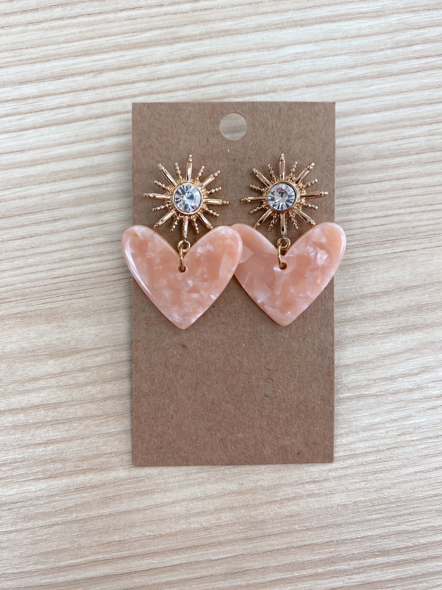 Heart & Starburst Earrings