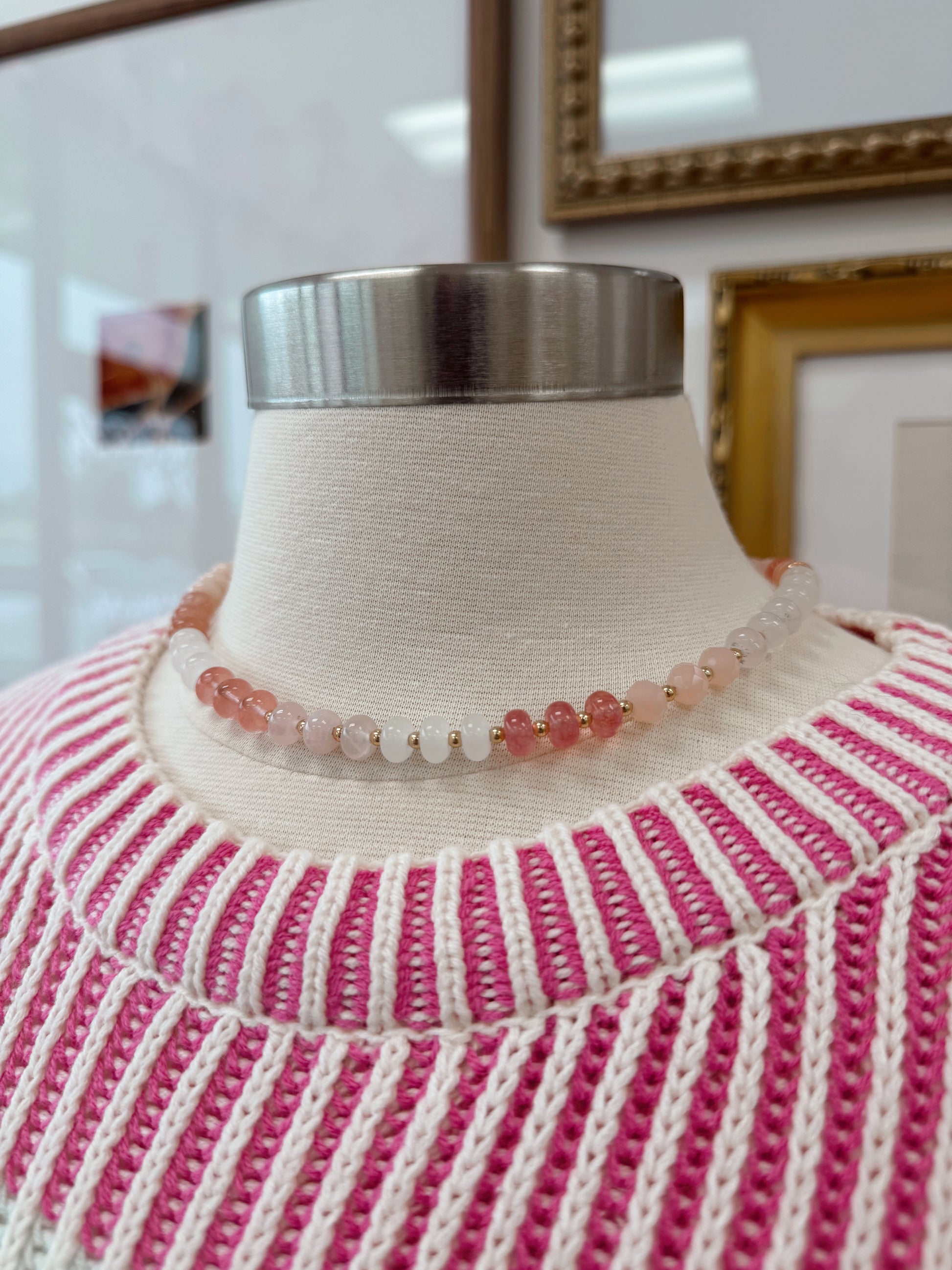 Chunky Beaded Necklace