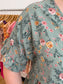 Vintage Floral Blouse Top top
