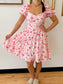 Pink Open Back Dress Dress