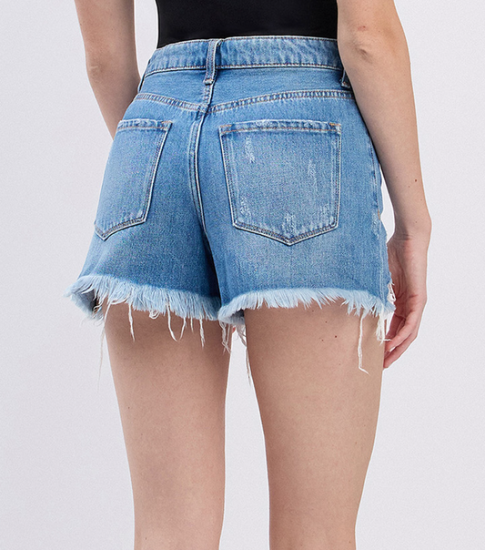 High Rise Mom Shorts Shorts