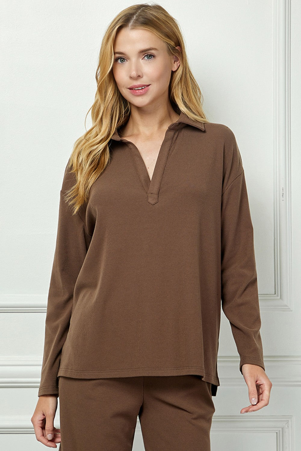 Fleece Long Sleeve Top