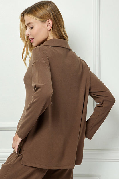 Fleece Long Sleeve Top