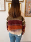 Autumn Stripe Knit Sweater Shirts & Tops