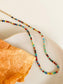 18K Gold Beaded Necklace Necklaces