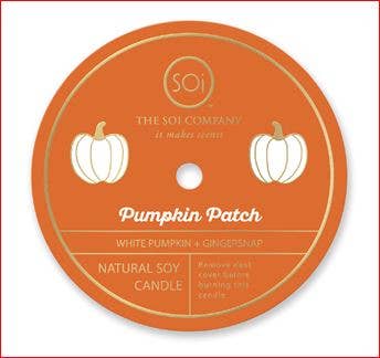 Pumpkin Patch Soy Icon Candle Candles