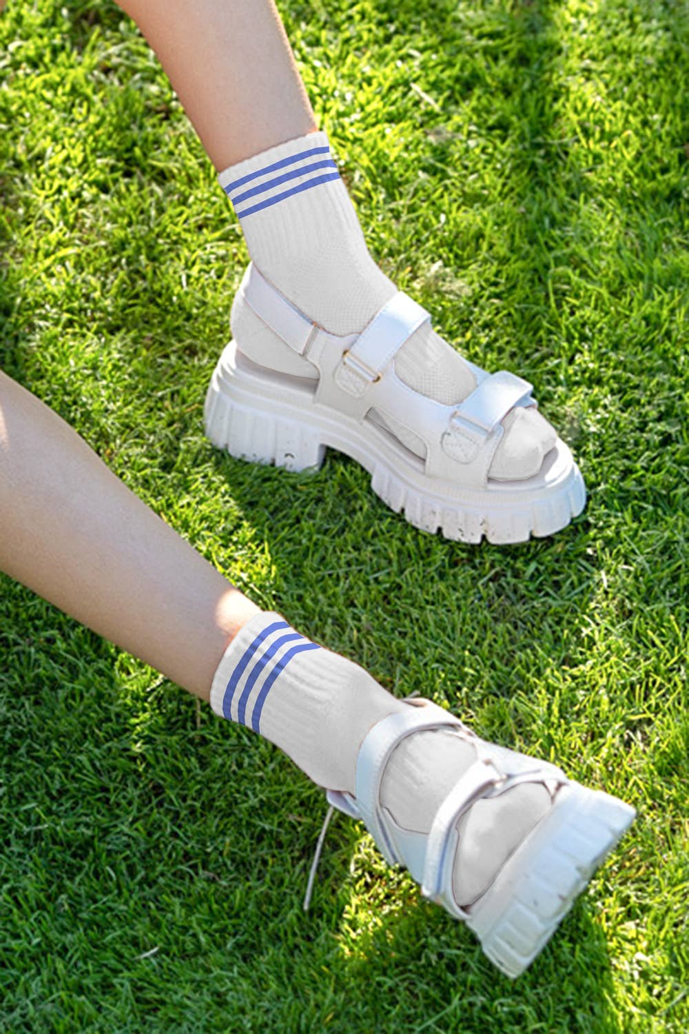 Striped Detail Socks