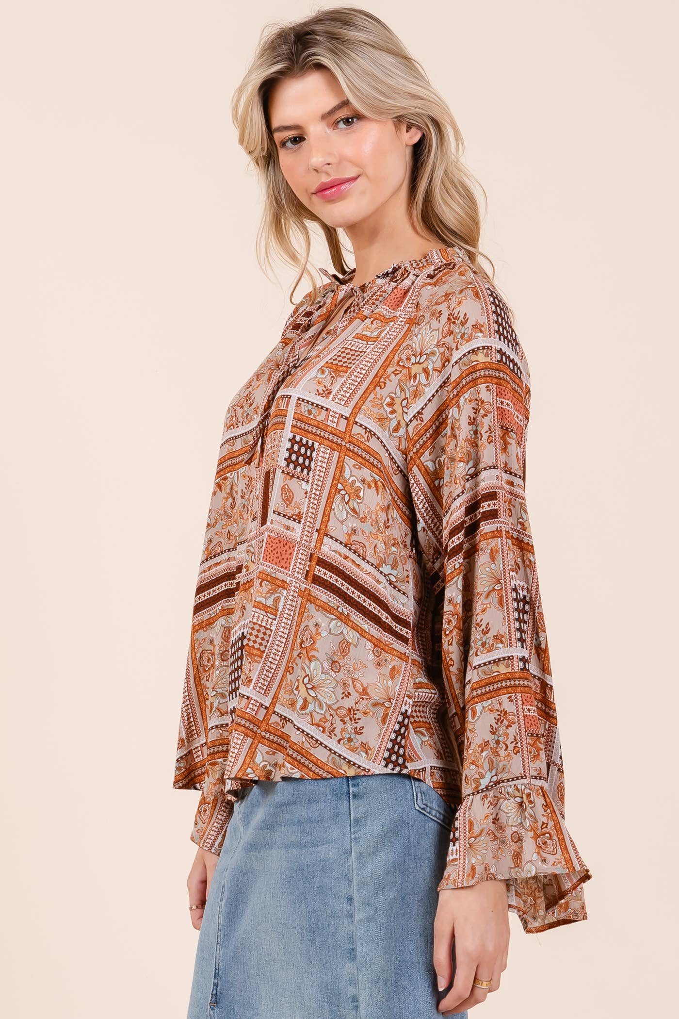 Bohemian Long Sleeve Top