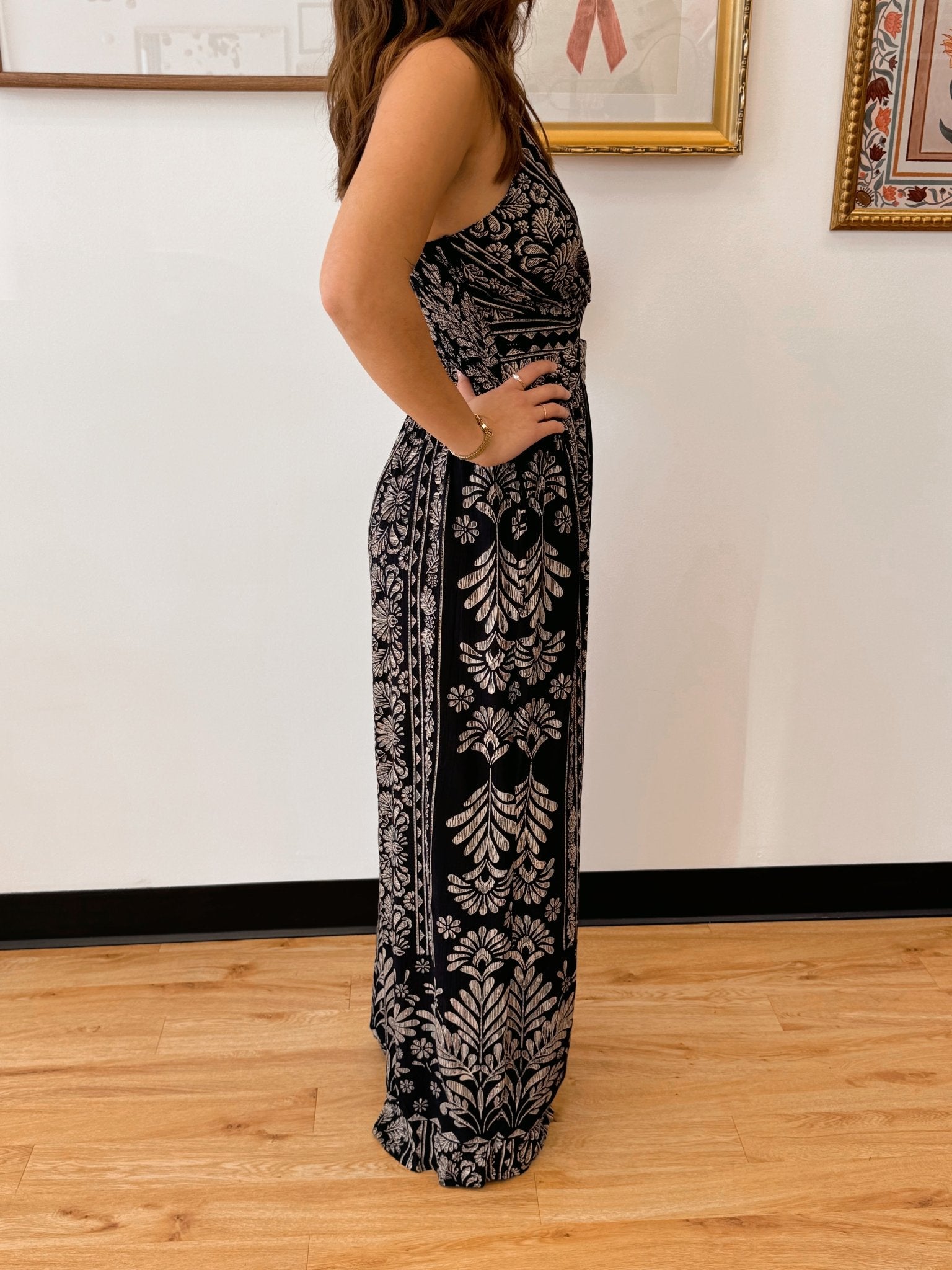 Black Boho Jumpsuit Jumpsuit