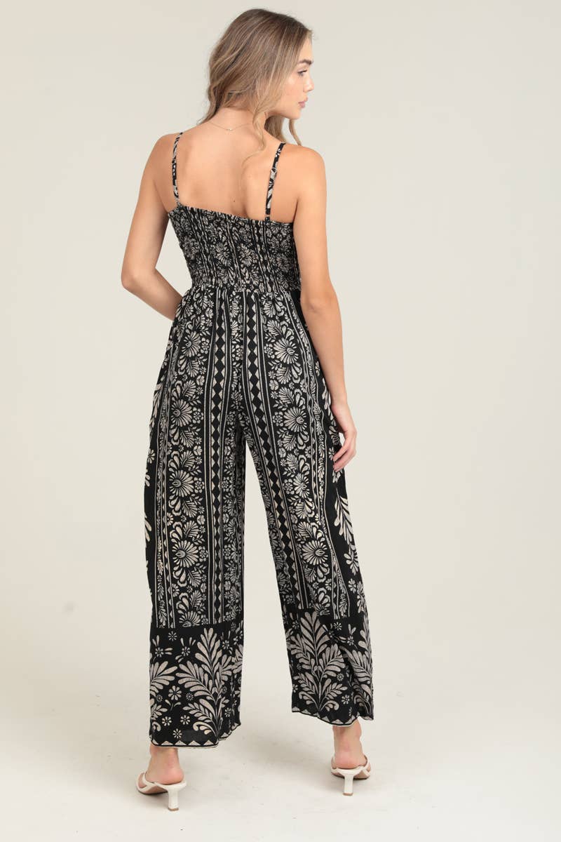 Black Boho Jumpsuit