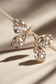 Butterfly Rhinestone Earrings