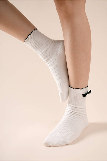 Bow Detail Socks