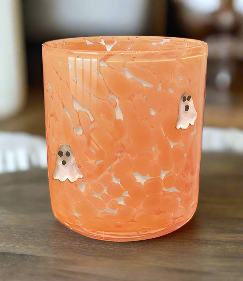 Candy Corn Ghost Soy Icon Candle Candles