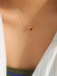18K Gold Gemstone Necklace Necklaces