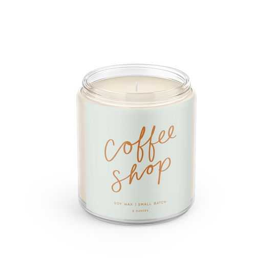 Coffee Shop Soy Candle Candles