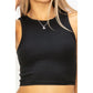 Cropped Ribbed Tank Top - Authenticity