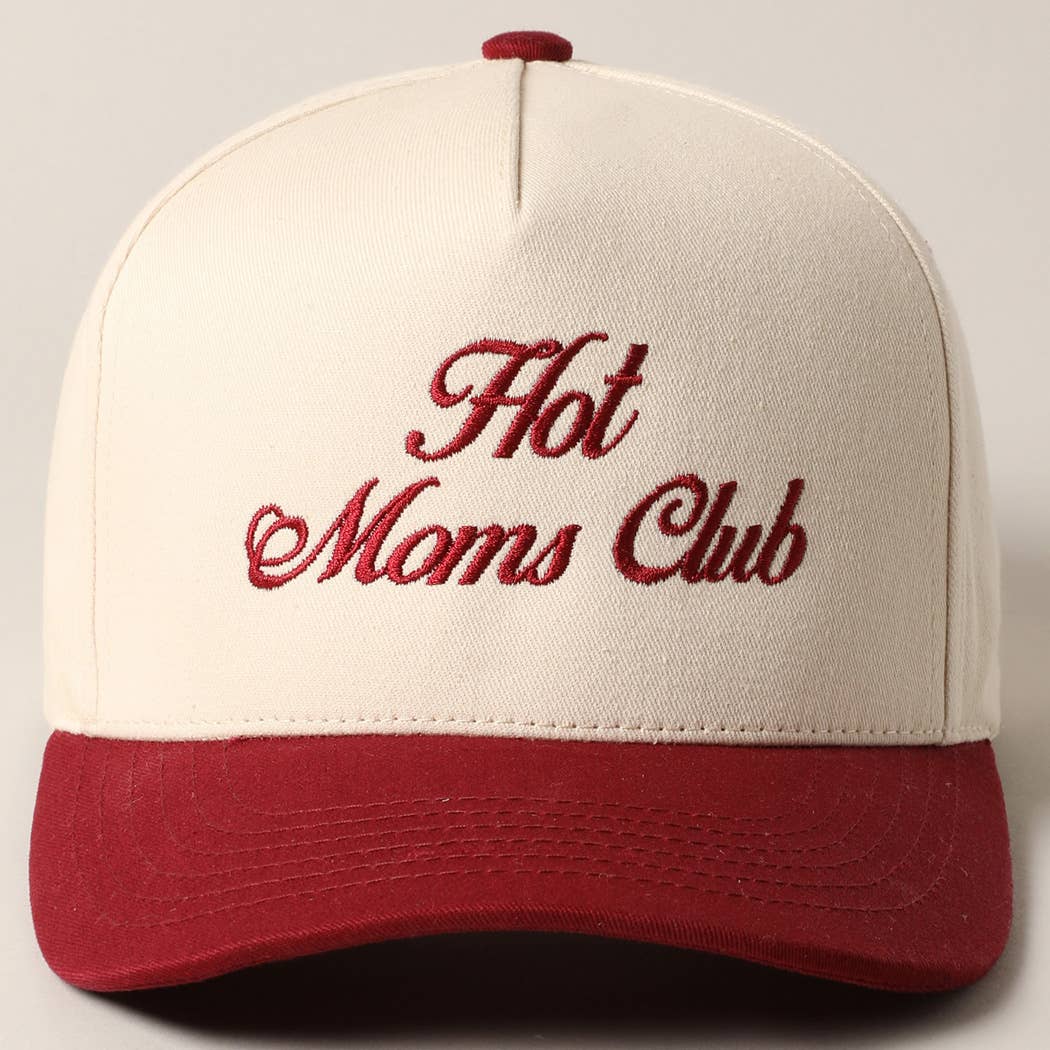 Hot Moms Club Baseball Cap