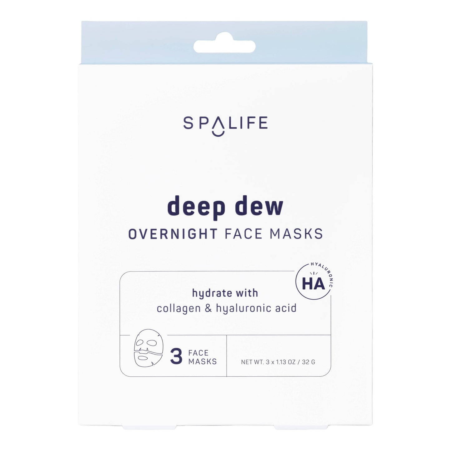 Deep Dew Hydrating Peelable Face Mask - 3 Pieces Skincare