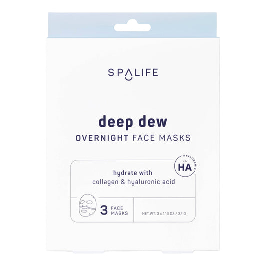 Deep Dew Hydrating Peelable Face Mask - 3 Pieces Skincare