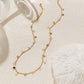 Diamonds & Gold Charm Necklace