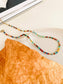 18K Gold Beaded Necklace Necklaces