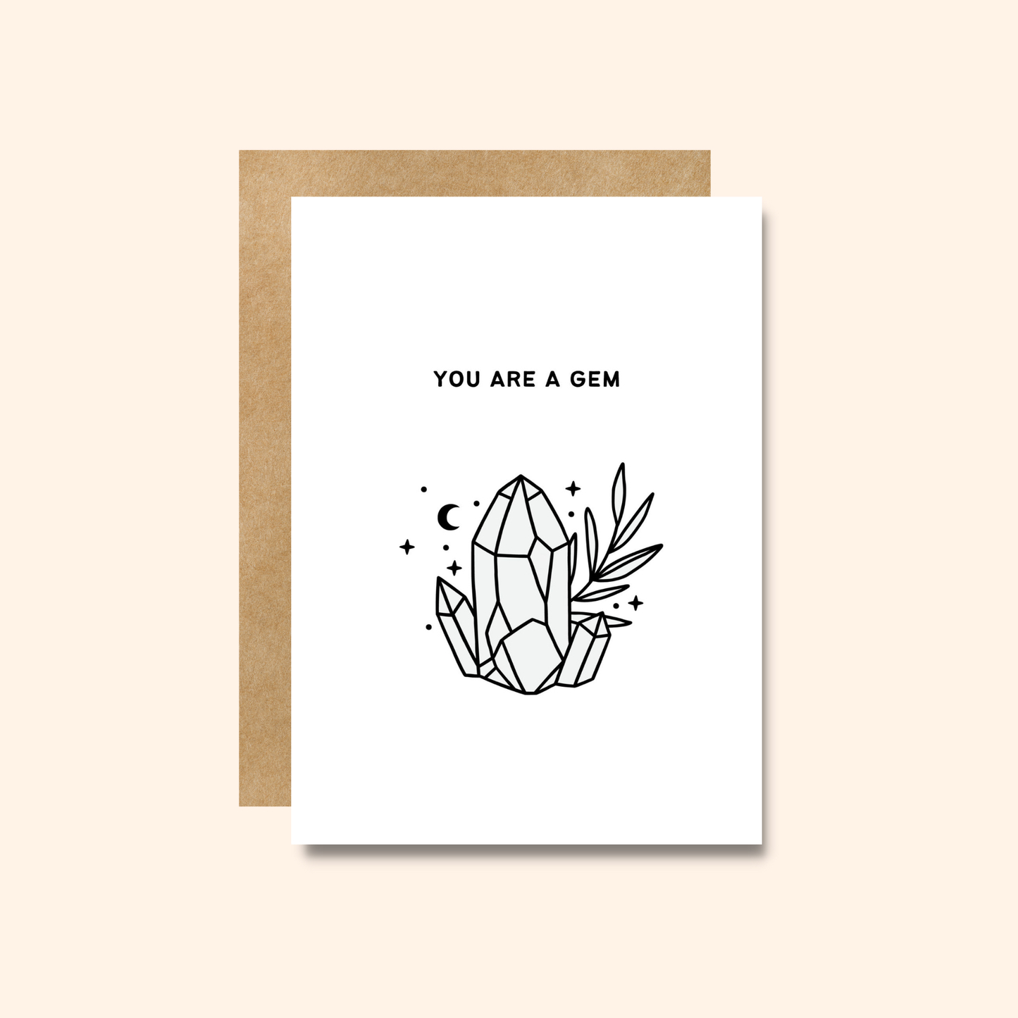 You Are a Gem Card