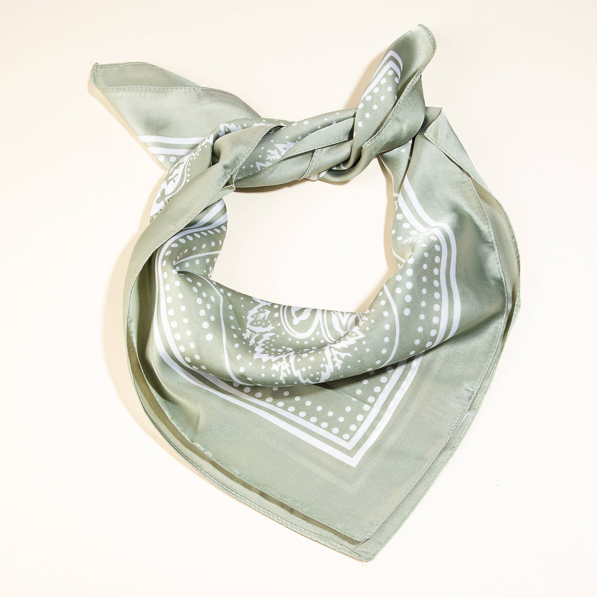 Paisley Design Square Scarf