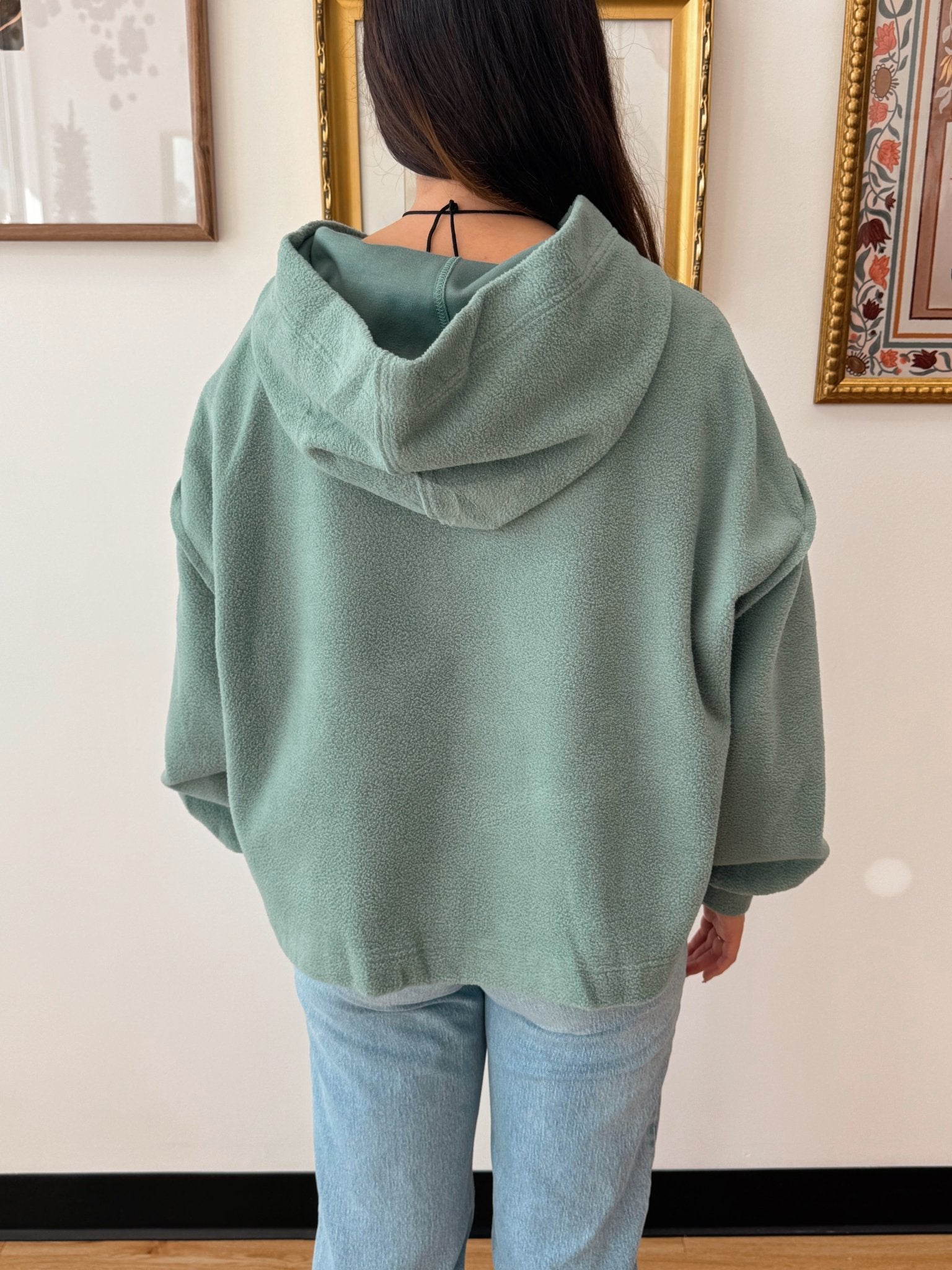 Fleece Hoodie Pullover Shirts & Tops