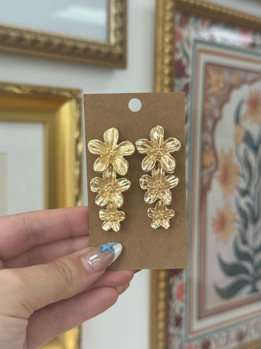 Flower Cascade Earrings Earrings