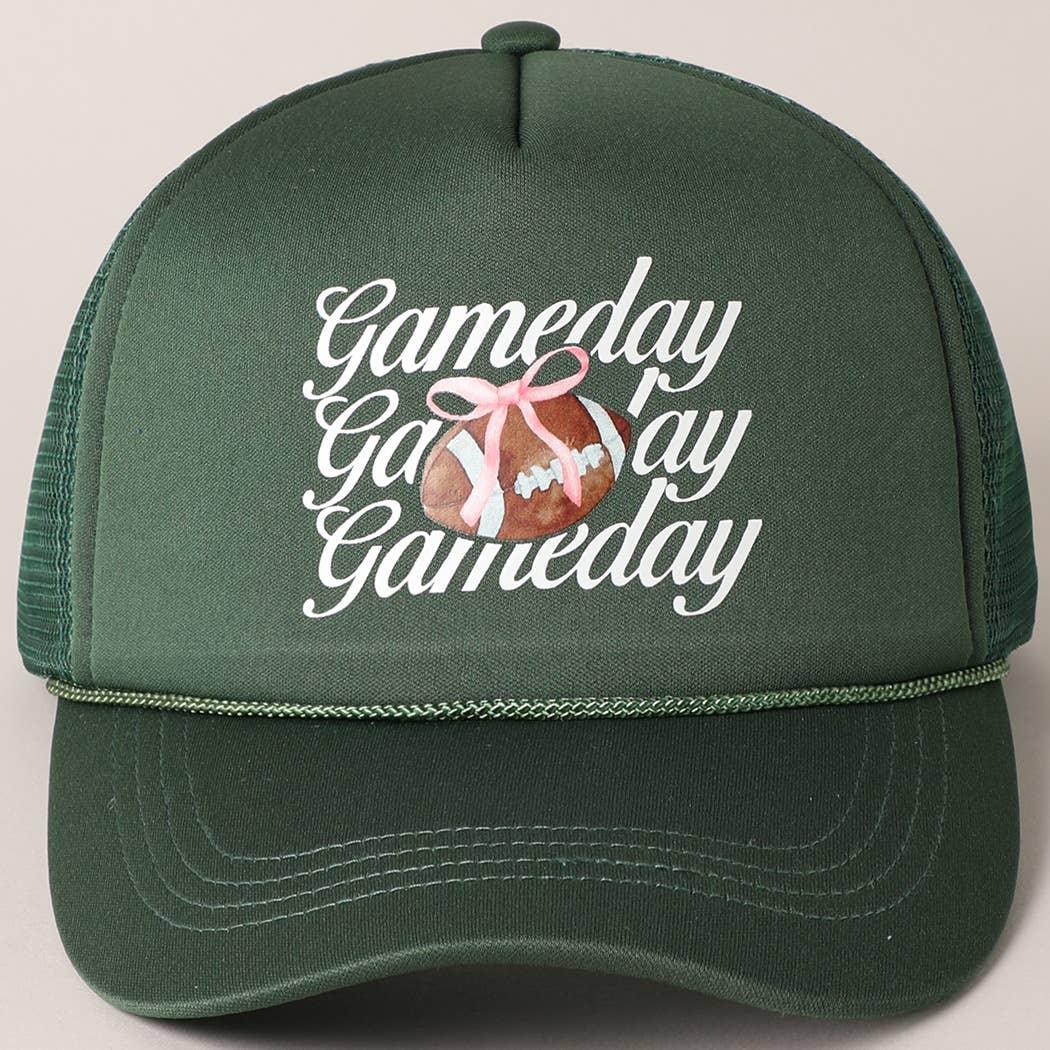 Gameday Trucker Hat Green