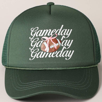 Gameday Trucker Hat Green