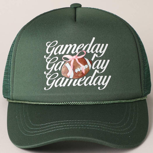 Gameday Trucker Hat Green
