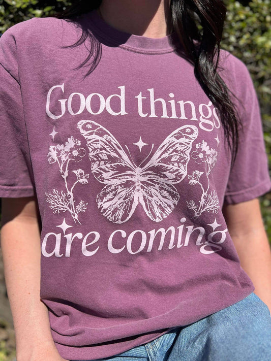 Good Things Are Coming Tee Small