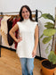 High Neck Sleeveless Sweater Top Shirts & Tops
