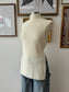 High Neck Sleeveless Sweater Top Shirts & Tops