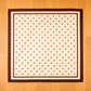 Ivory & Brown Polka-Dot Scarf Scarf
